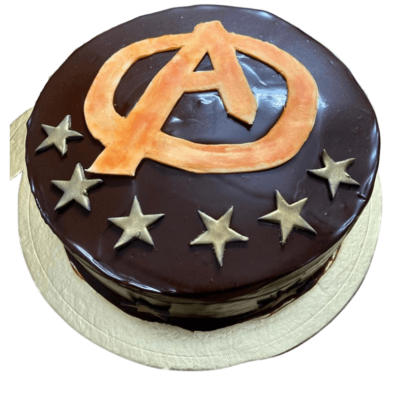 Avengers Belgium Chocolate Cake online delivery in Noida, Delhi, NCR,
                    Gurgaon